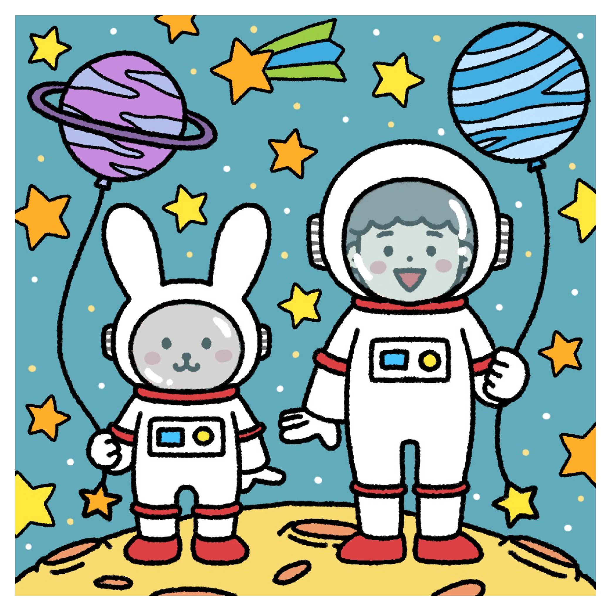 イラストレーター　あきみ　子ども向け間違い探し