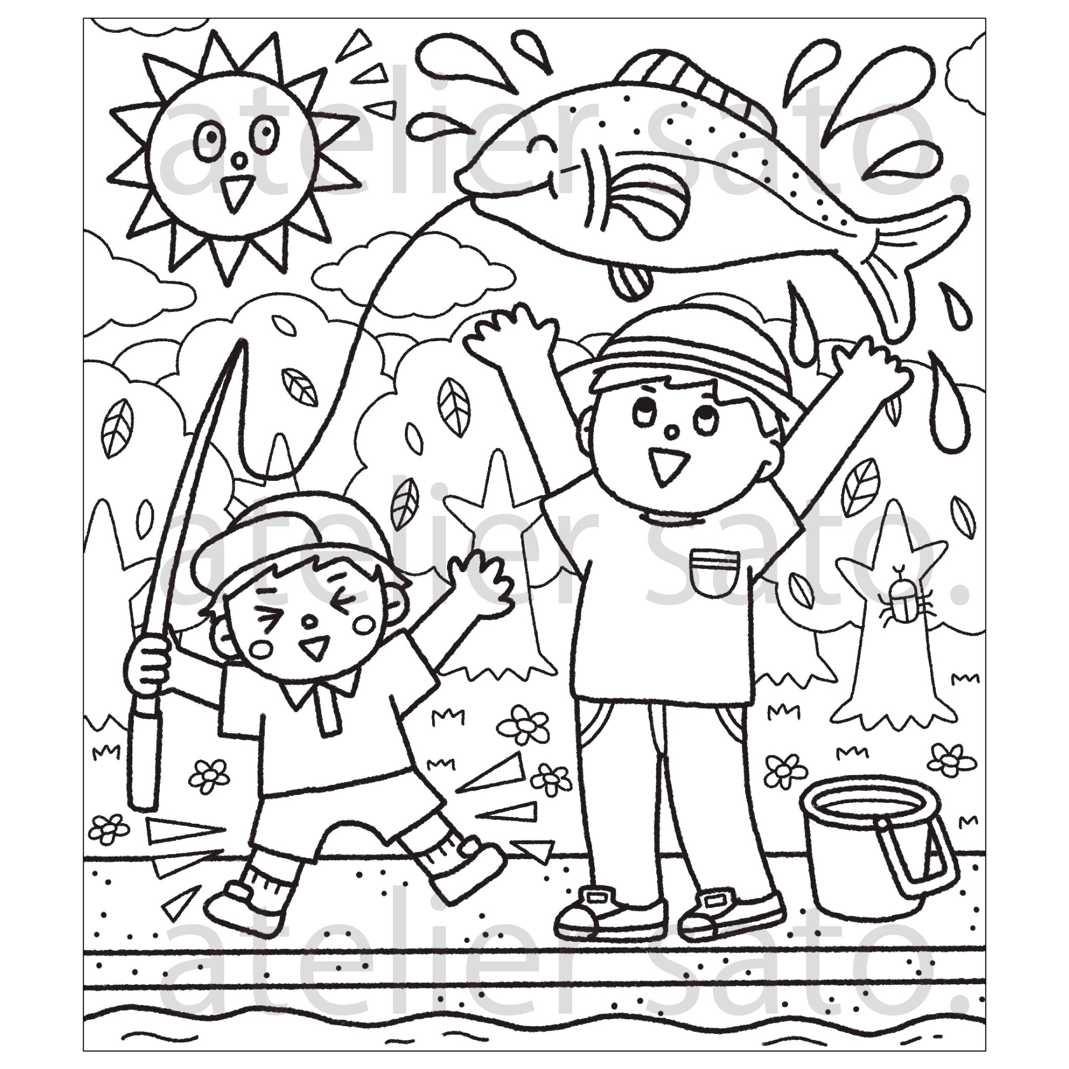 イラストレーター　あきみ　「大雪つりぼりさま」間違い探し