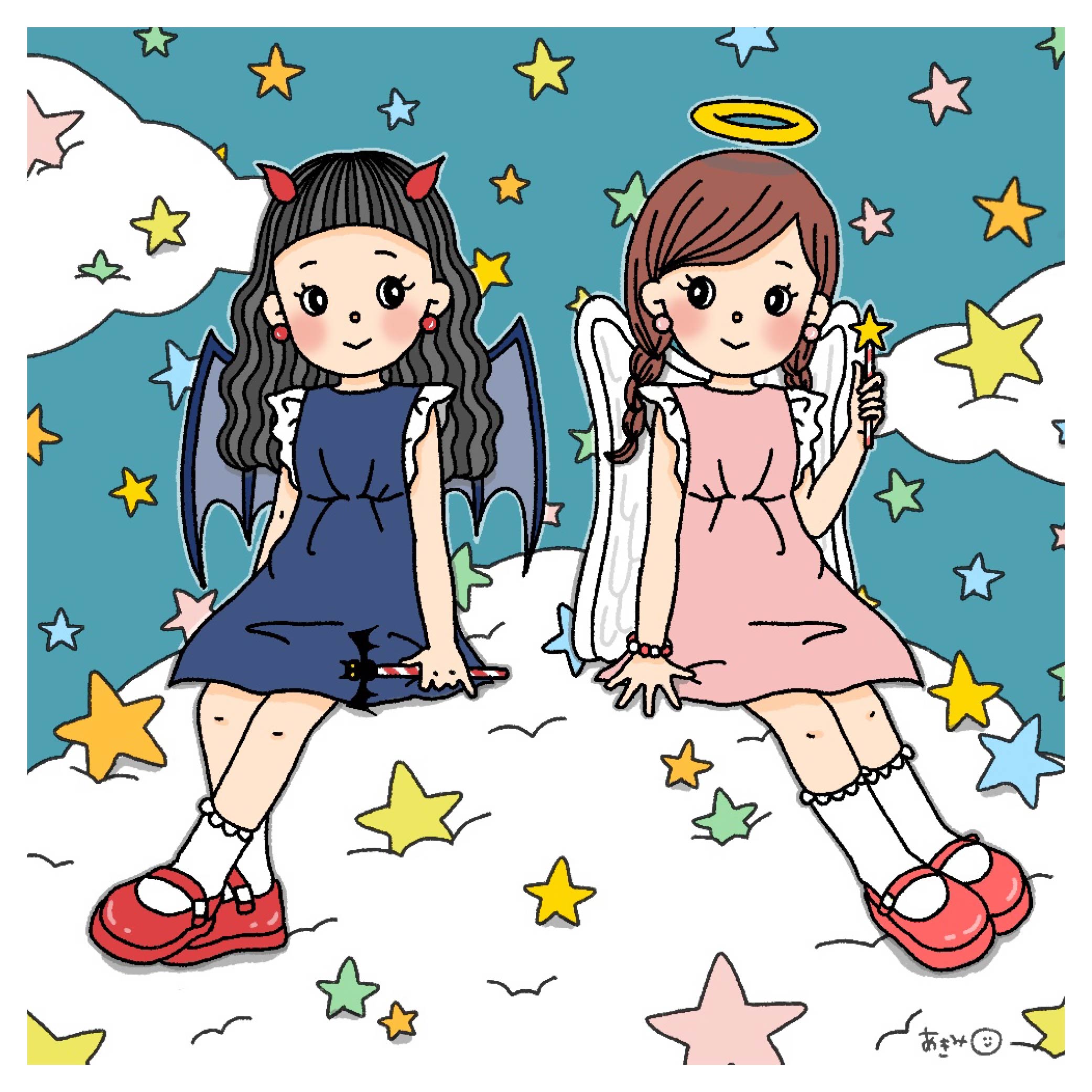 イラストレーター　あきみ　オリジナルイラスト