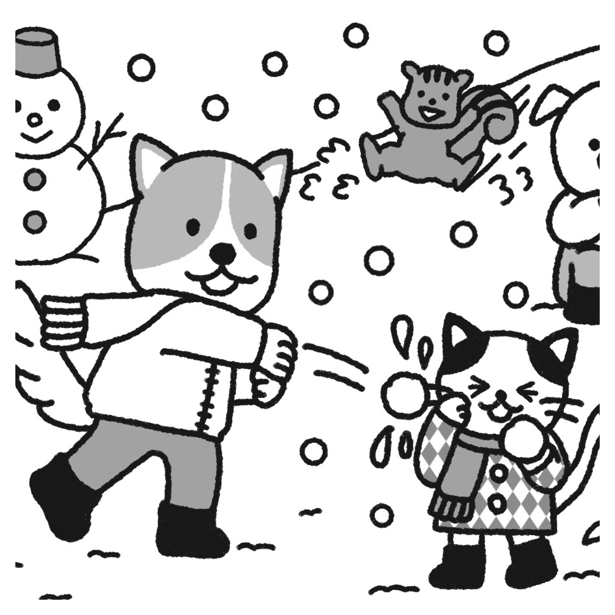 イラストレーター　あきみ　幼児向け教材用イラスト